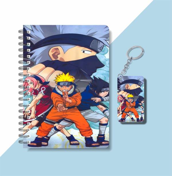 craft maniacs GOKU DIARY & KEYCHAIN A5 Duplicate Books RULED 100 Pages
