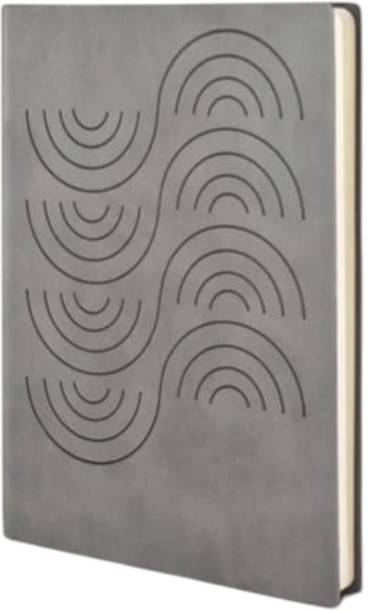 Pia Creations Minimalistic Wave Design A5 Journal Single Line Rulled 192 Pages