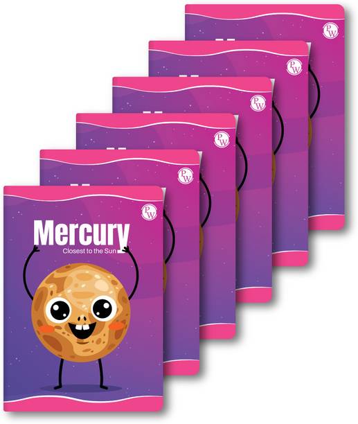 PW Theme - Planet A4 Notebook Ruled 172 Pages