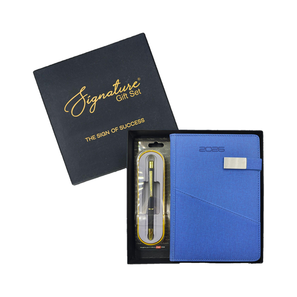 Infinity 2026 Diary + Pierre Cardin Hope Ball Pen A5 Diary Ruled 336 Pages