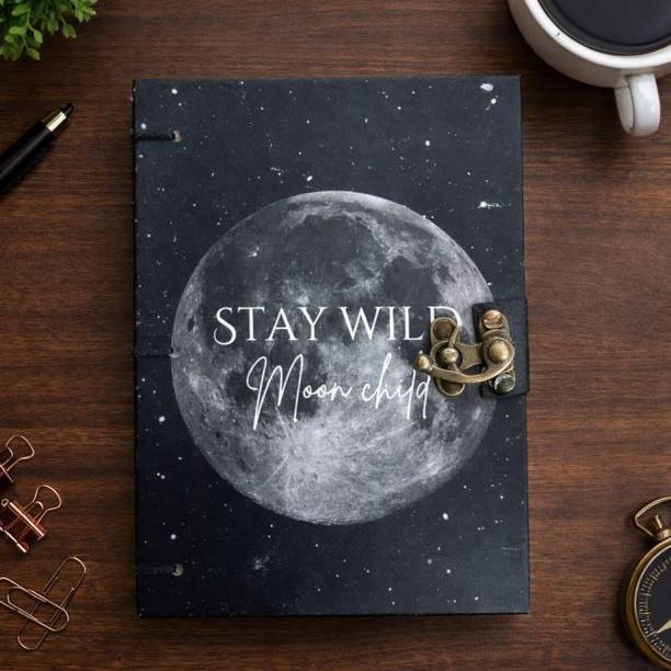 Design Dimension Printed Diary With Lock Perfect For Writing, Sketching, Traveling Our Gifting A5 Diary Unruled 200 Pages