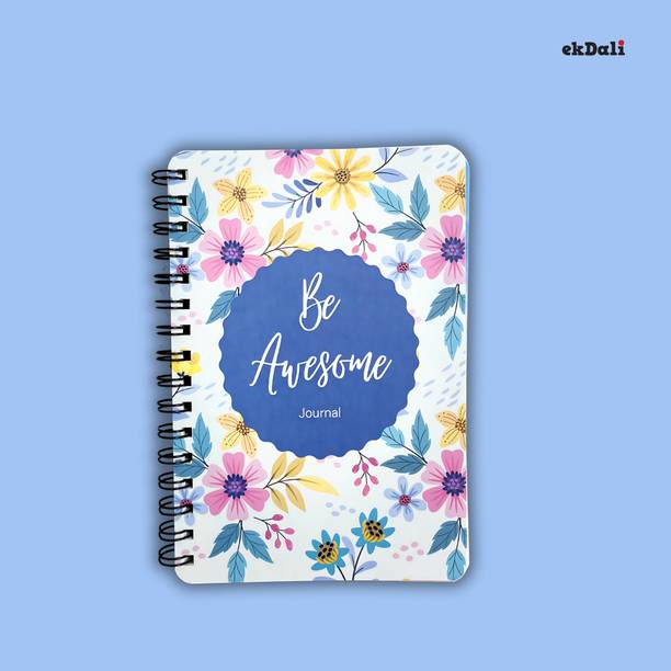ekdali Be Awesome Journal A5 Journal Dot Grid 144 Pages