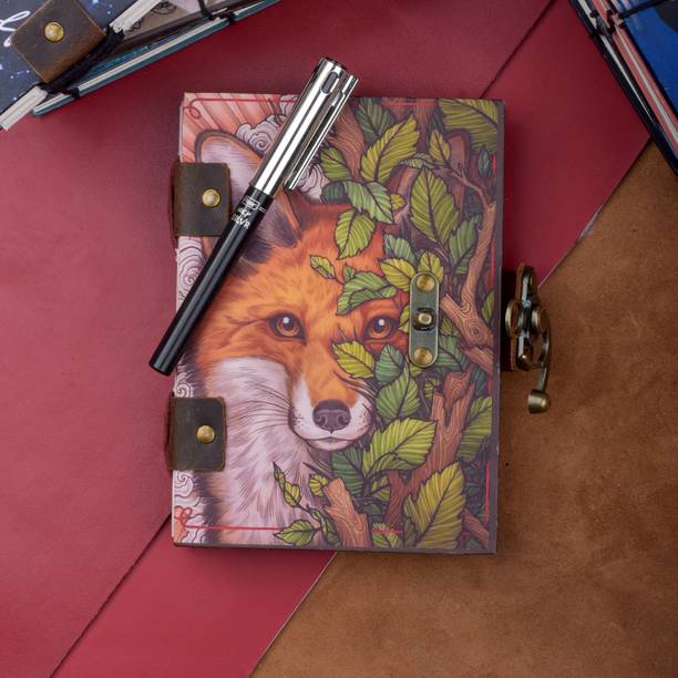 ARSHAD HANDICRAFT handcrafted printed stylish diary A5 Diary Plain 200 Pages