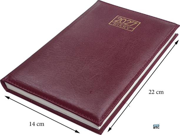RTC 2027 A5 Diary Ruled 365 Pages