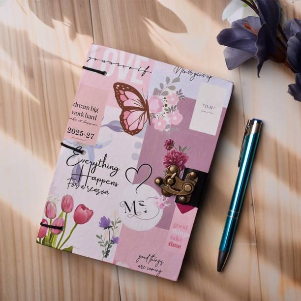 NIZAM HANDICRAFT 1 A5 Diary unruled 200 Pages