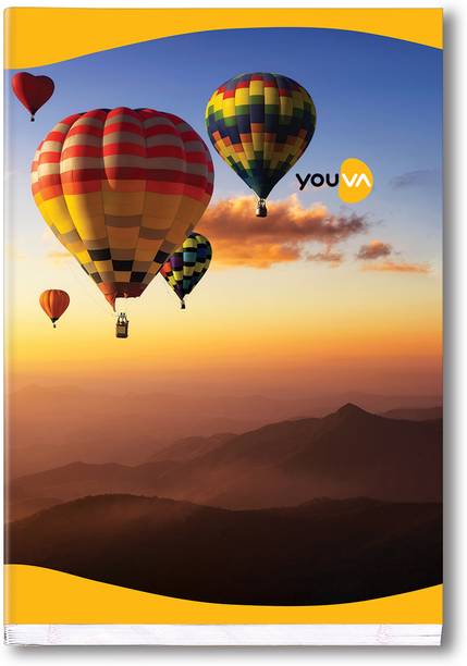 Youva Long Book A4 Notebook Single Line 276 Pages