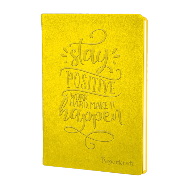Paperkraft Designer Series with PU leather A5 Diary Unruled 192 Pages
