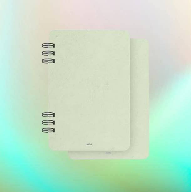 ekdali MinimalistNotebook A6 Notebook Unruled 100 Pages