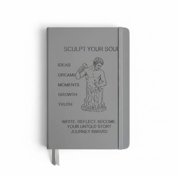 LASER ART Laaser Art Hardbound Journal Diary A5 Notebook Ruled 150 Pages