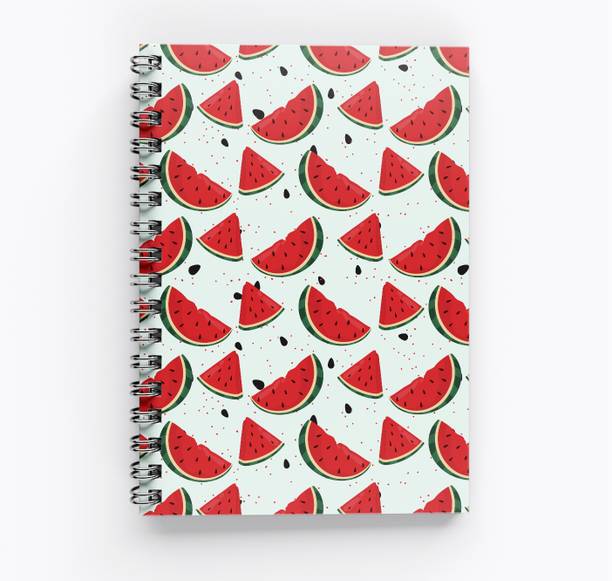 RJPRINTS RJ Prints Summer Art Design A5 Notebook Unruled 160 Pages