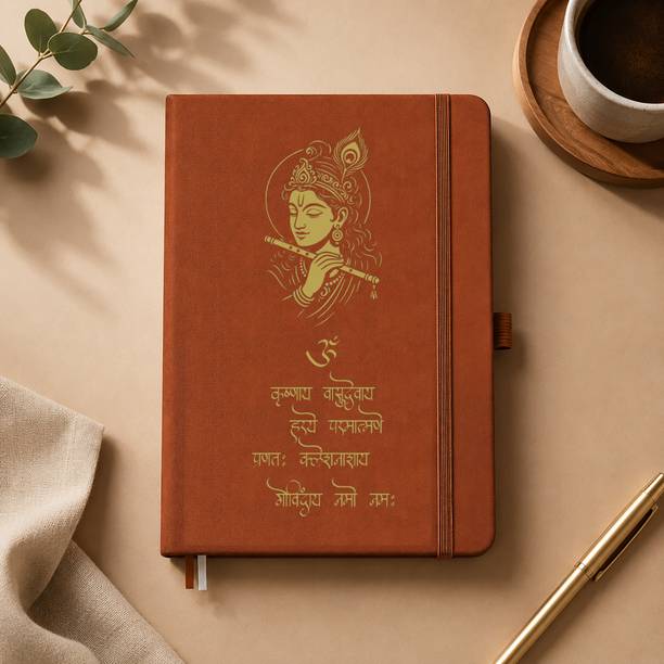 MAKENSTYLECOLLECTION Hard Cover Diary Notebook with Elastic Lock PU Leather A5 Diary Ruled 200 Pages A5 Notebook Ruled 200 Pages