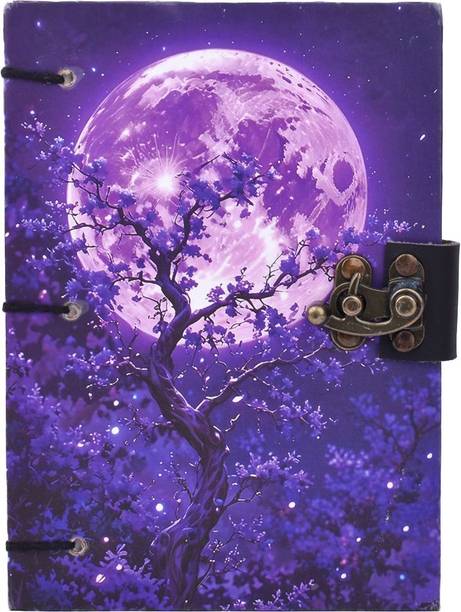 NIZAM HANDICRAFT the stars about you Diary Notebook With Lock Clasp For Gift Office Use A5 Diary 200 200 Pages