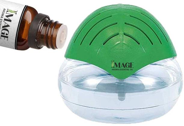 Image Enterprise Air Purifier Aroma Diffuser With Amber Essential Oil (1LTR) Revitaliser Portable Room Air Purifier