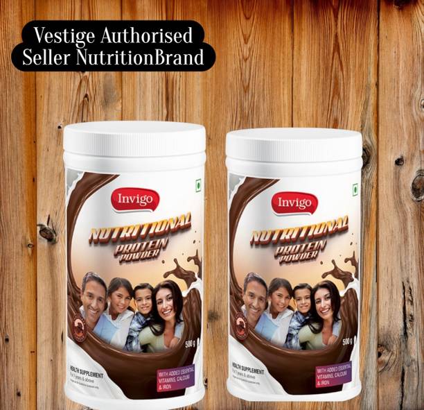 Vestige CHOCOLATE PROTEIN POWDER 400G PACK OF 2 CHOCOLATE Powder