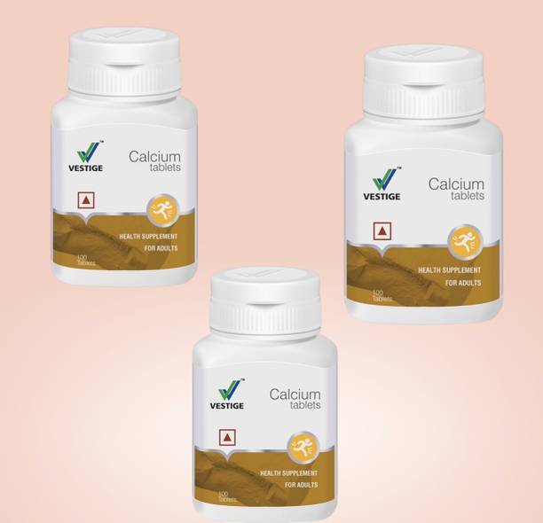 Vestige PACK 3 CALCIUM TABLETS UNFLAVOUR Tablet