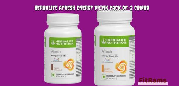 FitRams HERBALIFE ELACHI/PEACH AFRESH PACK 2, ELACHI/PEACH Powder