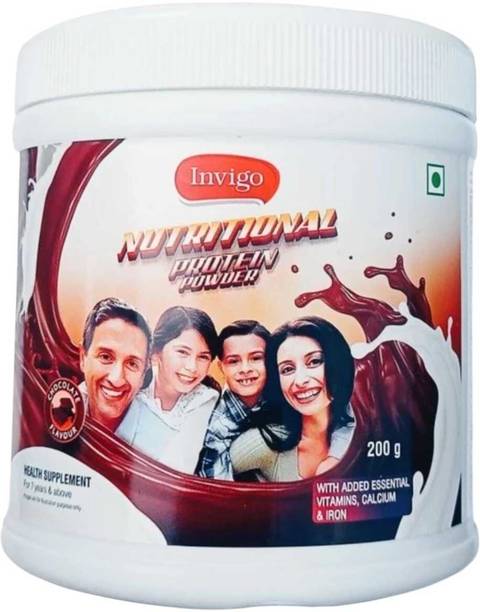 VESTlGE VESTIGE INVIGO NUTRITIONAL PROTEIN POWDER 200GM (DINOSHAKE) CHOCOLATE Powder
