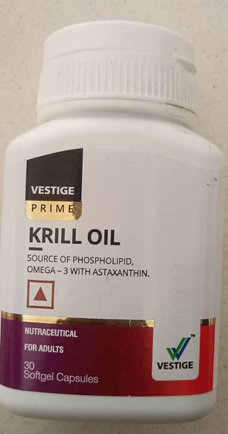 Vestige KRILL OIL ( OMEGA - 3 ) 30 CAP Capsules