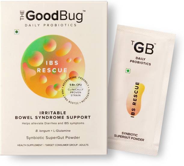 The Good Bug IBS Rescue Probiotic For IBS Symptoms Lemon Flavoured Powder