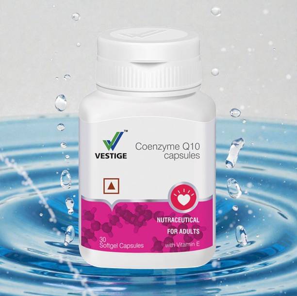 Vestige COENZYME Q10 CAPSULES (30) | UNFLAVOUR Capsules