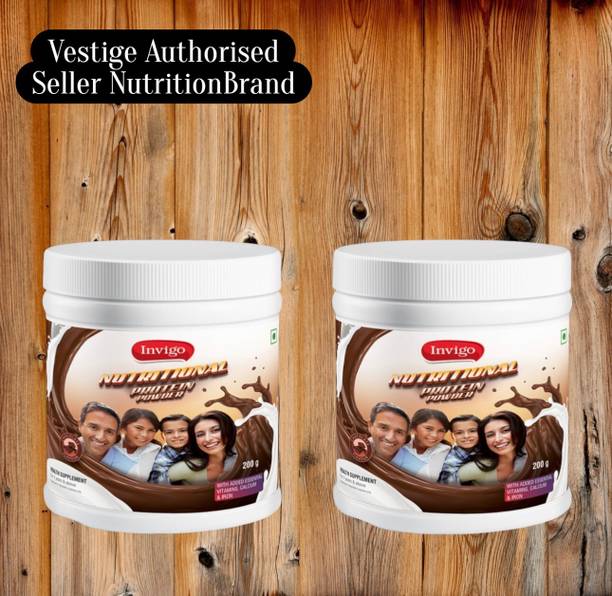 Vestige CHOCOLATE PROTEIN POWDER 200G PACK OF 2 CHOCOLATE Powder