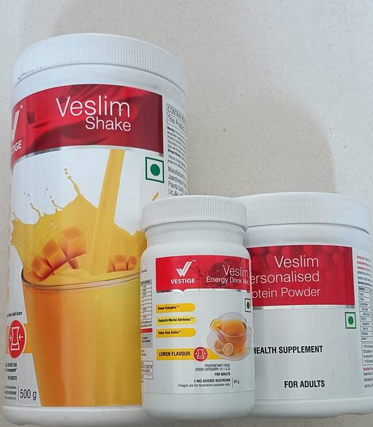 Vestige VESLIM SHAKE MANGO PERSONALISED PROTIEN POWDER 200G ENERGY DRING LEMON MANGO Powder