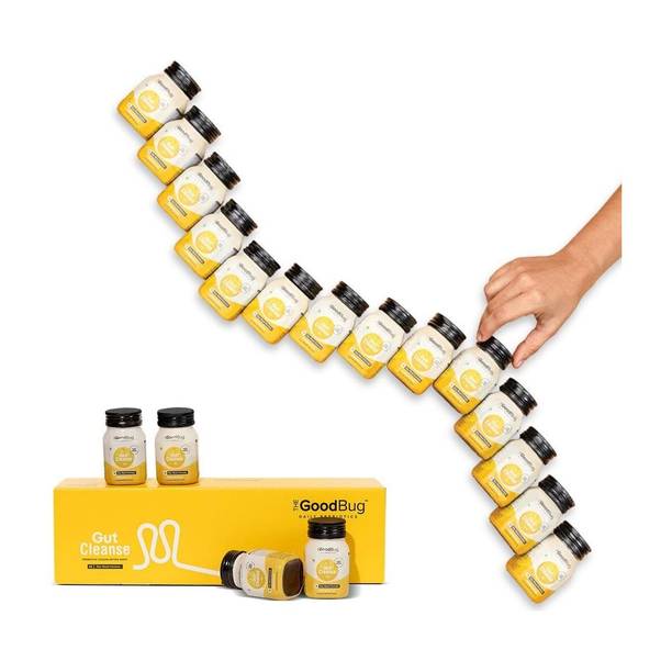 The Good Bug Gut Cleanse|Prebiotic Colon Detox Shots|Tackles Bloating, Gas & Constipation JEERA Drink