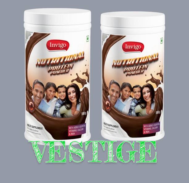 Vestige PACK 2 CHOCOLATE PROTEIN POWDER 400G, CHOCOLATE Powder