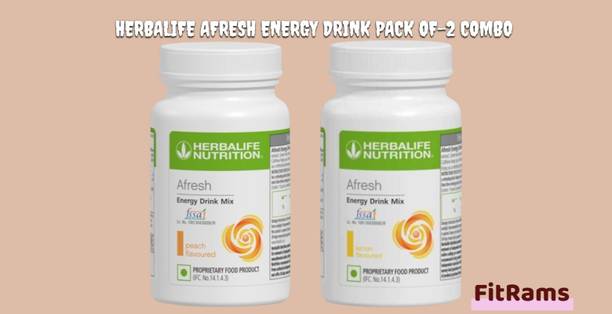 FitRams HERBALIFE PEACH & LEMON AFRESH COMBO PEACH & LEMON Powder