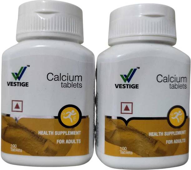 VESTlGE CALCIUM 100 TABLETS PACK 2 NATURAL Capsules
