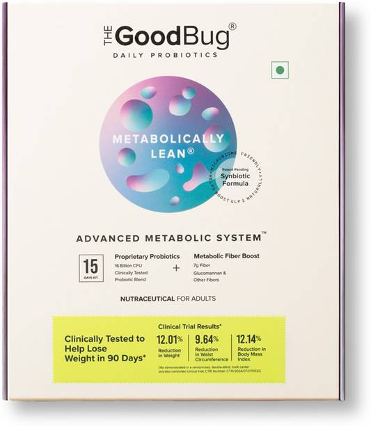 The Good Bug Metabolically Lean Probiotic For Weight Management Lemon Powder