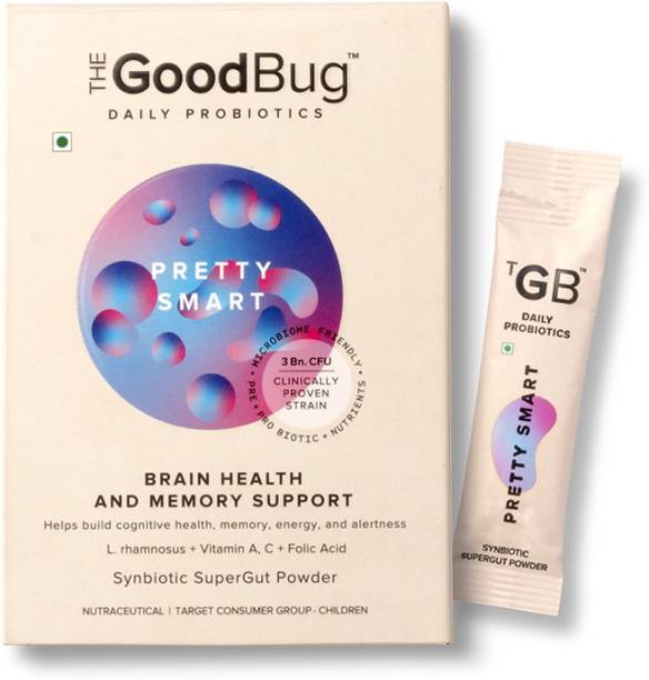 The Good Bug Pretty Smart Probiotic For Kids Brain & Cognitive Health Vanilla Flavoured Powder