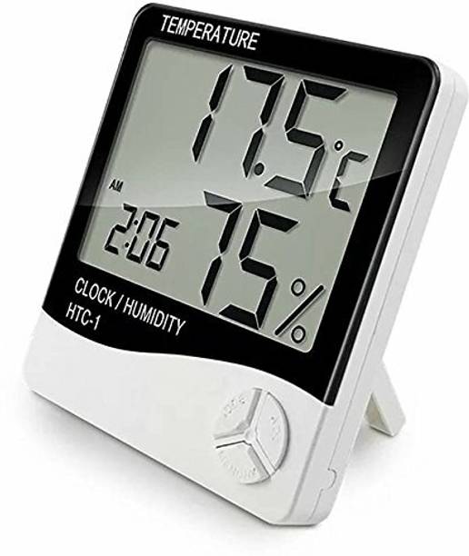 MCP Healthcare Electronic Room Thermometer HTC-1 Digital Humidity & Lodge/Room Thermometer for Indoor/Outdoor with Multifunction Thermometer