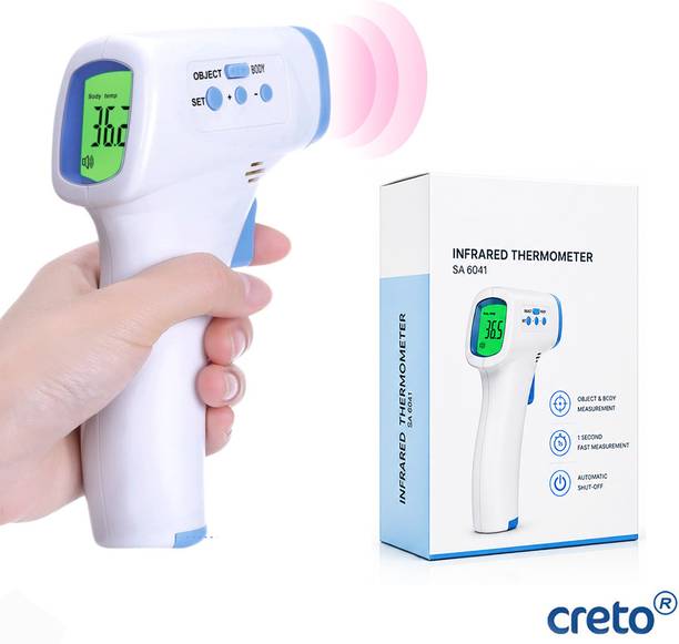CRETO GL-EN-52 Infrared Non Contact Thermometer with High Accuracy Temperature Reading Thermometer