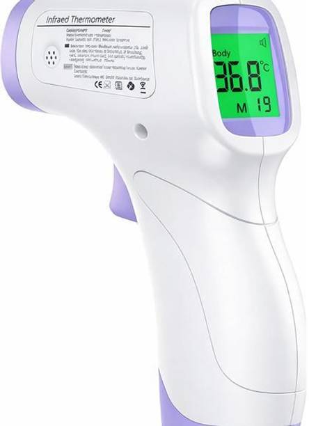 Colorsole Slim Infrared Digital Thermometer Ergonomic Grip Resolution Infrared Thermometer, Multi-Purpose Wide Range NonContact Thermometer Thermometer