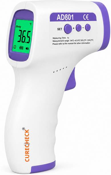 curecheck AD801 Infrared Non-Contact Digital Forehead Thermometer AD801 Thermometer