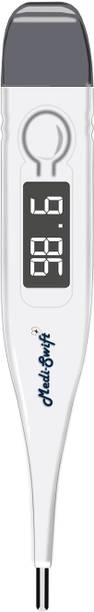 Mediswift 10 Seconds Digital thermometer Alarm & Beeper Alert Fast Reading for Kids & Adults Thermometer
