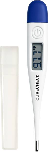 curecheck DigitalThermometer for Kids & Adults | Fast & Accurate Fever Check| Waterproof | Auto Shut Off | Home Use Medical Thermometer