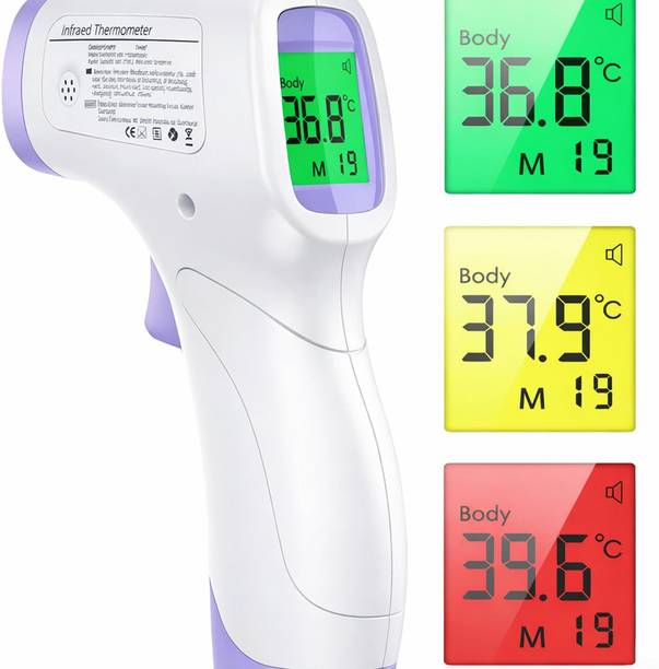 Colorsole New Infrared Digital Thermometer For Zero Contact Reading Resolution Infrared Thermometer Multi-Purpose Non Contact Thermometer Thermometer