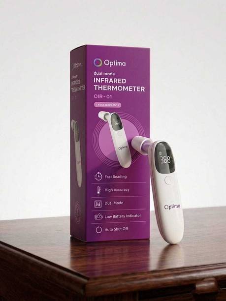OPTIMA DUAL MODE INFRARED THERMOMETER DUAL MODE INFRARED THERMOMETER ONE Thermometer