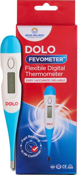 Dolo Fevometer Fevo Flexible Digital Thermometer - For Easy, Accurate, Reliable & Fast Reading Thermometer