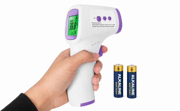 HEALBIRD Contactless Infrared Forehead Thermometer for Fever for Adults & Kids| Free 2X AAA Batteries | Thermometer