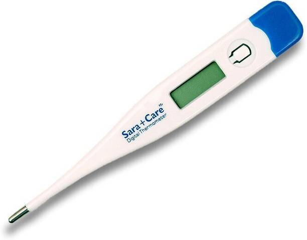 Sara+Care Hard Tip Digital Thermometer with One Touch Operation for Child and Adult Thermometer