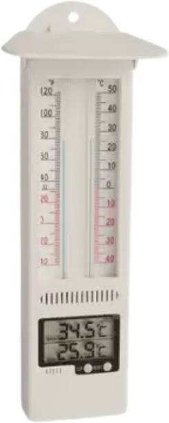 Dr care Maxima Minima Indoor & Outdoor Manual Temperature U - Shaped Thermometer Max.Min.Thermometer Thermometer