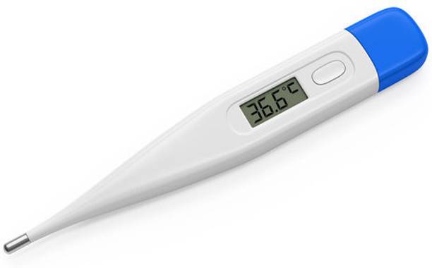 LIFENTRA Digital Thermometer for Adults & Kids Fast & Accurate Temperature Measurement LCD Display Fever Temperature Checker Clinical Thermometer for Home Use Thermometer