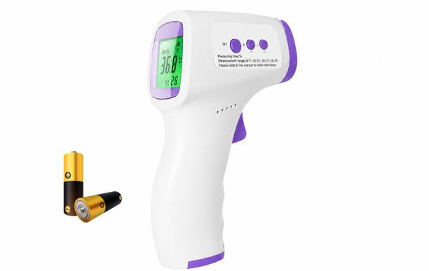 HEALBIRD Infrared Forehead Thermometer For Fever, Non-Contact Laser Infrared Thermometer Temperature Gun [Battery Included] Thermometer