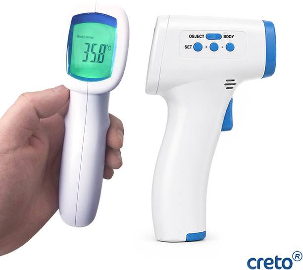CRETO GL-EN-89 Digital Infrared Thermometer for Body Temperature, Easy One Button Use Thermometer