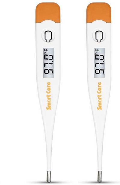 Smart Care Digital Thermometer for Body Fever Kids Adults & Babies, Oral or Underarm Use Pack Of 2 Thermometer