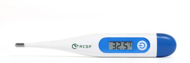 RCSP Digital Thermometer for Fever, Baby Temperature Monitor Alarm & Beeper Alert Fast Reading 30Sec. for Kids & Adults DT01 Thermometer