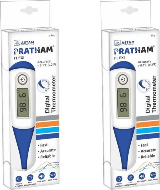 ADICARE Pratham Flexible Digital Thermometer (Pack of 2) Fever Check Thermometer